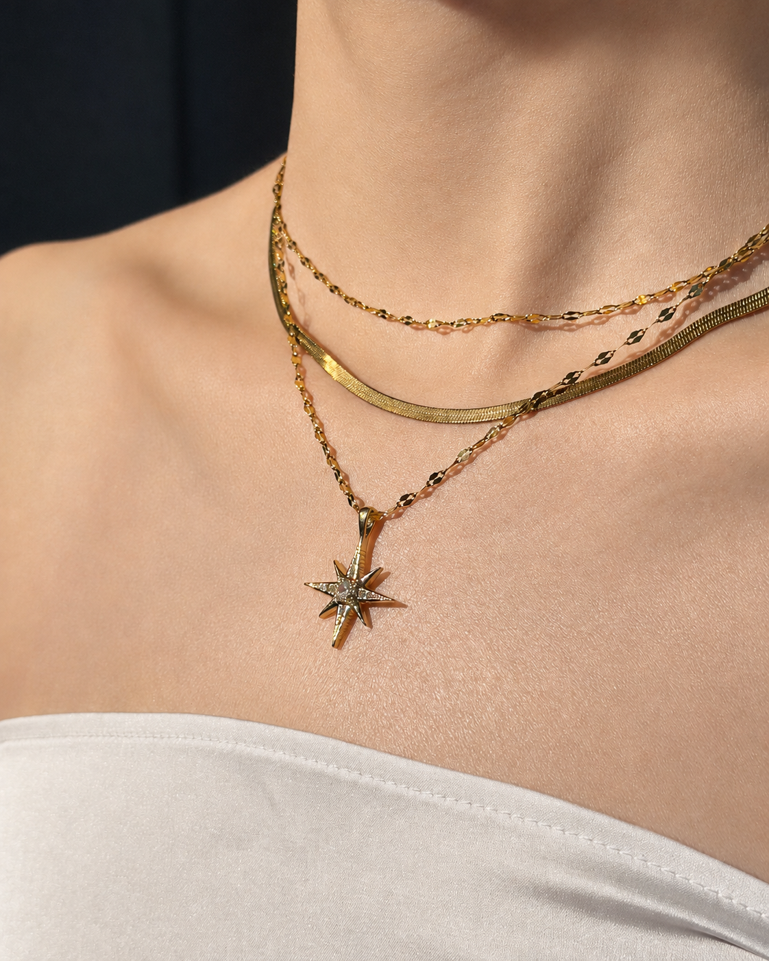 Layered Astra Necklace