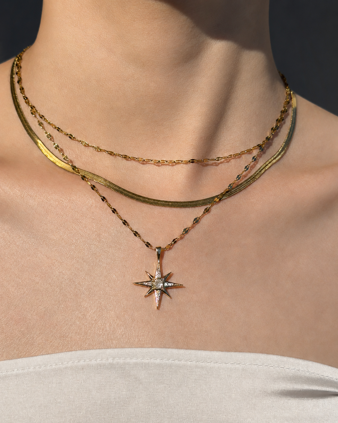 Layered Astra Necklace