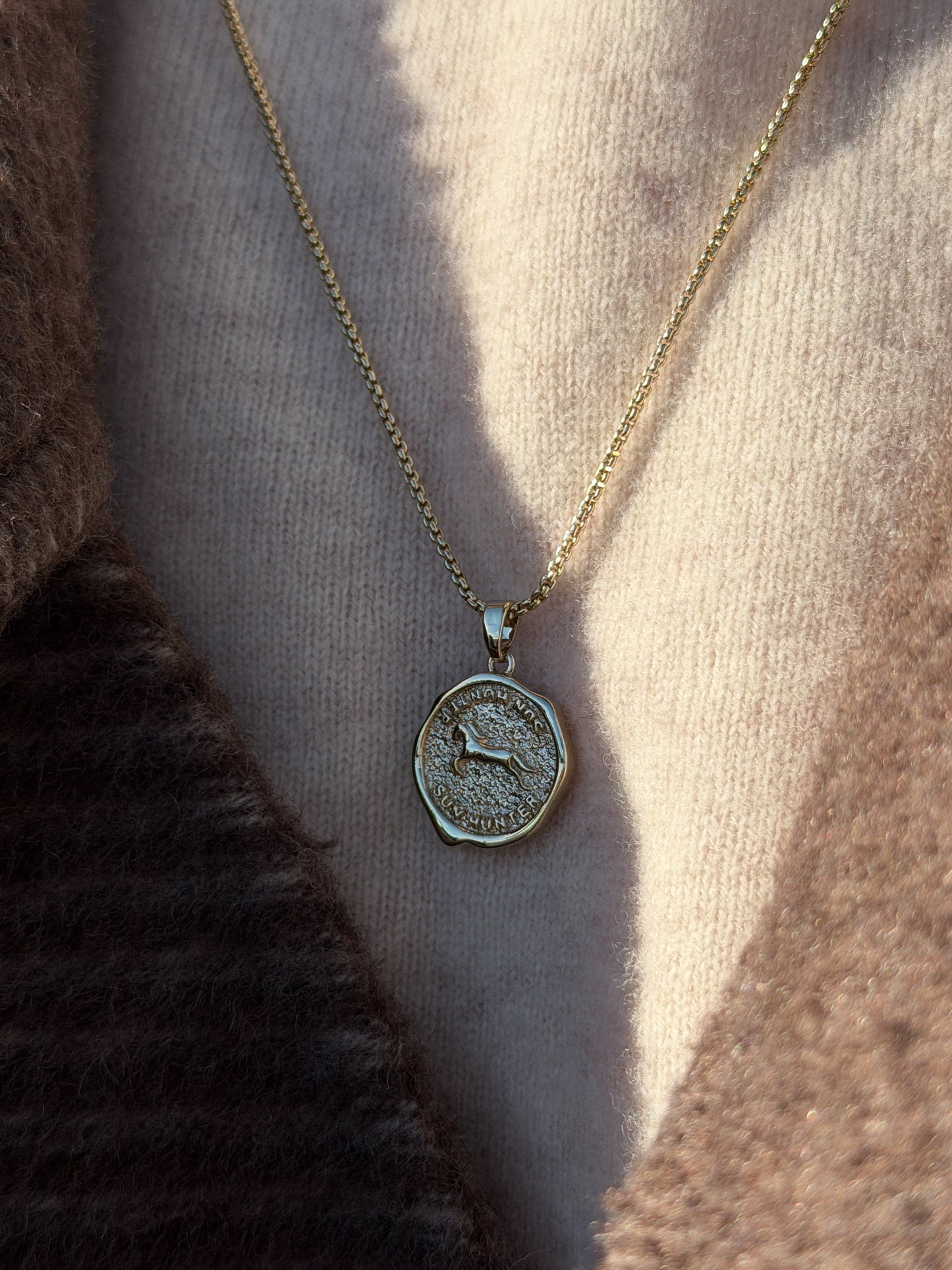 Horse Medallion Necklace