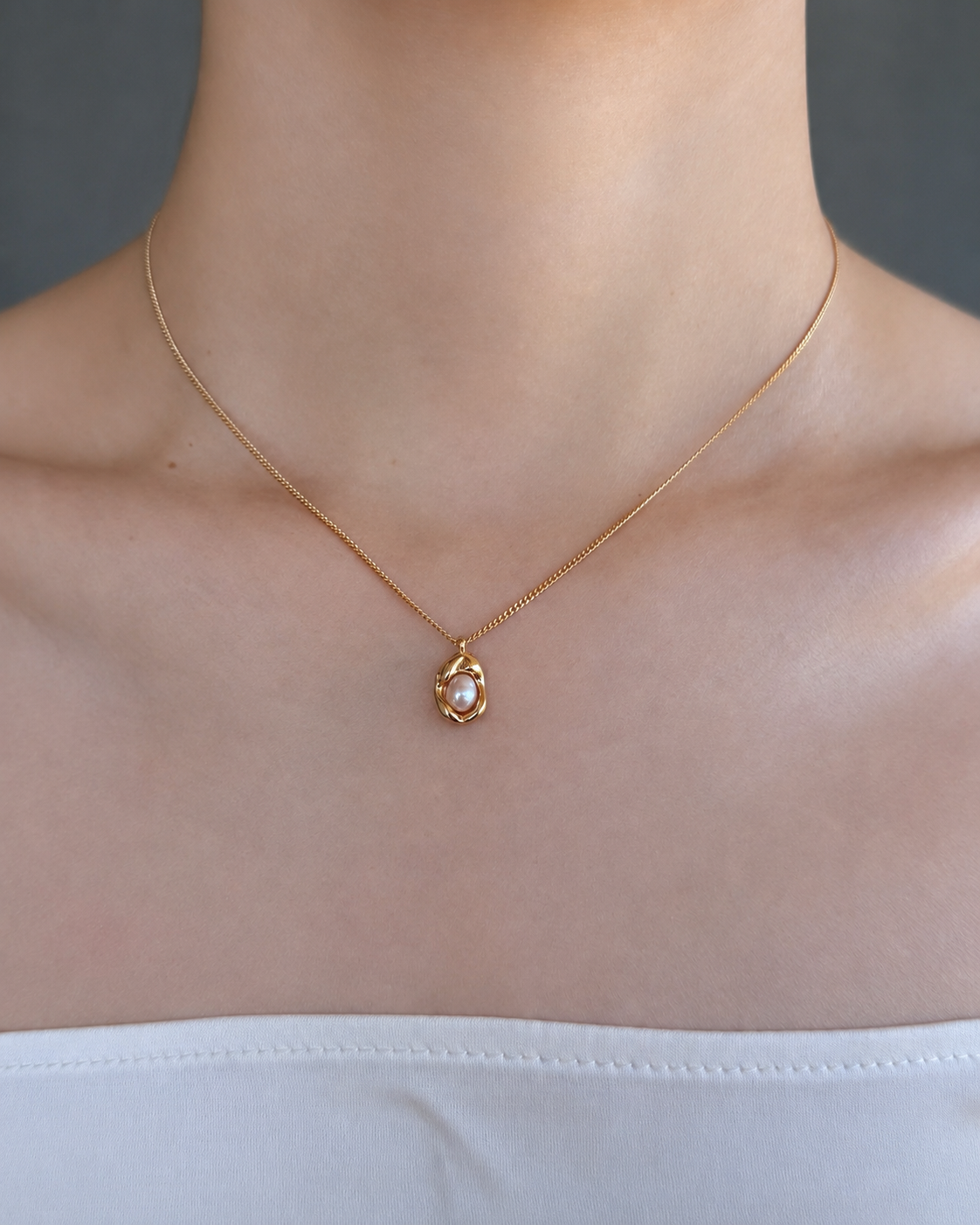 Oyster Pearl Necklace